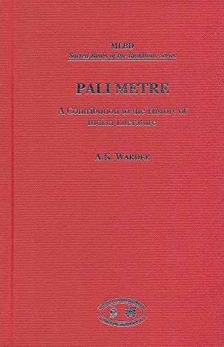 Pali Metre: A Contribution to the History of Indian Literature