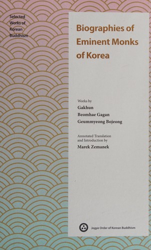Biographies of Eminent Monks of Korea